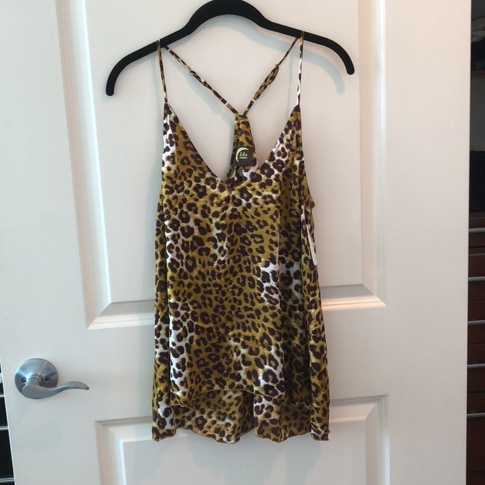 Blu Moon Sexy V Tank Top - Picture 2 of 13